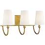 6_Savoy House Cameron 24" Wide Warm Brass 3-Light Bath Light more views