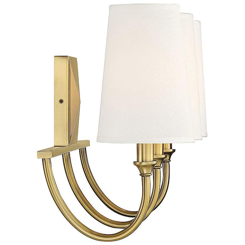 Image 7 Savoy House Cameron 24" Wide Warm Brass 3-Light Bath Light more views