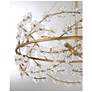 7_Savoy House Camille 24" Wide Warm Brass 5-Light Chandelier more views