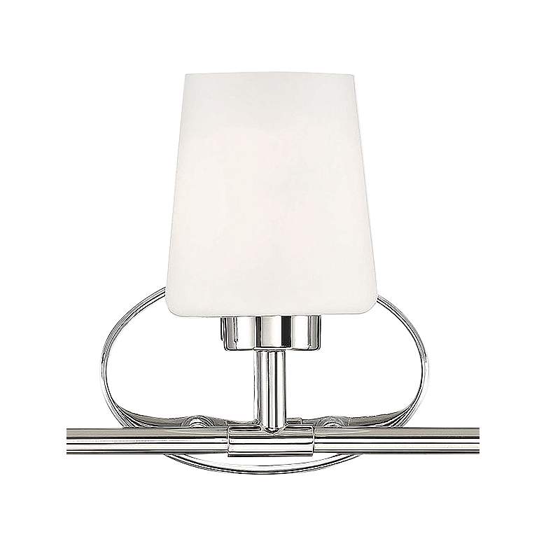 Image 2 Savoy House Capra 22 inchW Polished Nickel 3-Light Bath Light more views