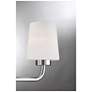 6_Savoy House Capra 22"W Polished Nickel 3-Light Bath Light more views