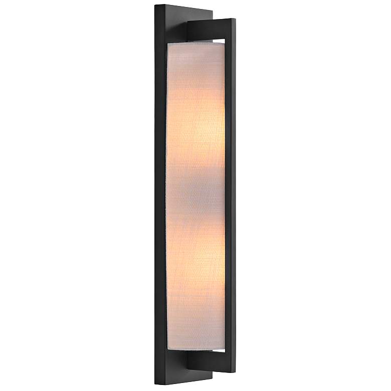 Image 5 Savoy House Carver 22" High Matte Black Wall Sconce more views