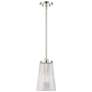 Thumbnail1 of Savoy House Chantilly 8" Wide Polished Nickel Mini Pendant