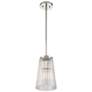 Thumbnail4 of Savoy House Chantilly 8" Wide Polished Nickel Mini Pendant more views