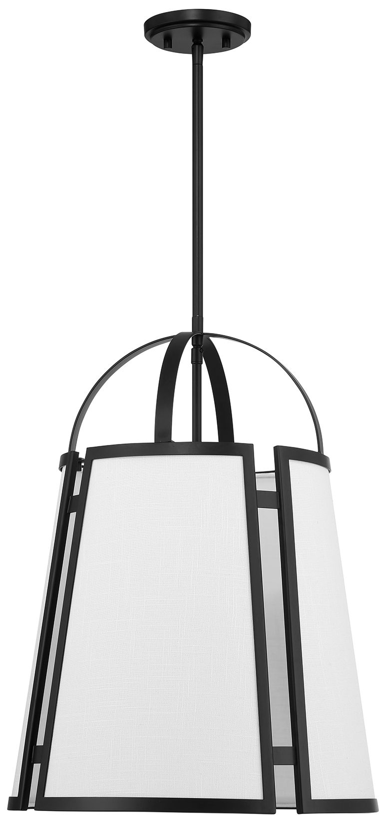 Image 2 Savoy House Chartwell 16 3/4"W Matte Black 4-Light Pendant more views
