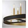 6_Savoy House Chaucer 30" Wide Warm Brass 8-Light Chandelier more views