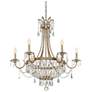 3_Savoy House Claiborne 33" Wide 6-Light Traditional Crystal Chandelier more views