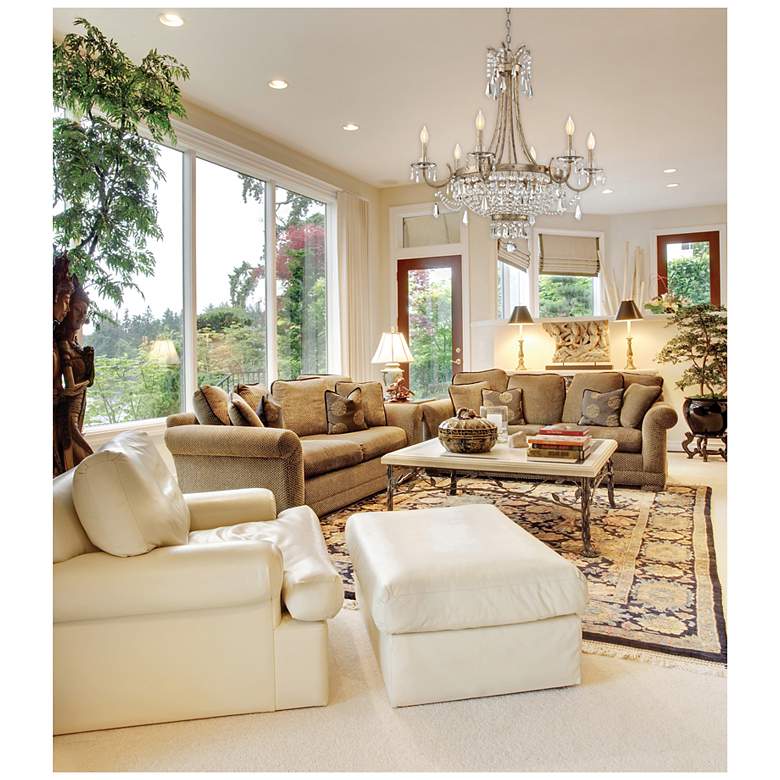 Image 5 Savoy House Claiborne 33" Wide 6-Light Traditional Crystal Chandelier more views