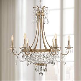 Image1 of Savoy House Claiborne 33" Wide Avalite Chandelier
