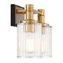 5_Savoy House Concord 10 1/2"H Warm Brass 2-Light Wall Sconce more views