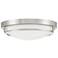 Savoy House Copalis 13" Wide Polished Nickel Ceiling Light