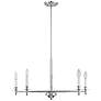 Thumbnail2 of Savoy House Couplet 16" Wide Matte Black with Warm Brass Chandelier more views