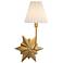 Savoy House Crestwood 15 3/4" High Warm Brass Wall Sconce