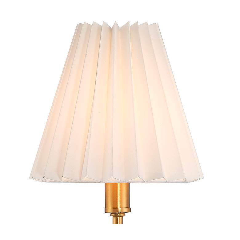 Image 2 Savoy House Crestwood 15 3/4" High Warm Brass Wall Sconce more views