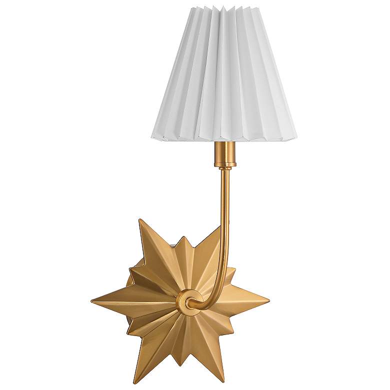 Image 3 Savoy House Crestwood 15 3/4" High Warm Brass Wall Sconce more views