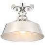Thumbnail1 of Savoy House Danver 10" Wide Polished Nickel Ceiling Light