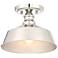 Savoy House Danver 10" Wide Polished Nickel Ceiling Light