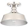 Thumbnail2 of Savoy House Danver 10" Wide Polished Nickel Ceiling Light more views