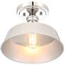 Thumbnail4 of Savoy House Danver 10" Wide Polished Nickel Ceiling Light more views