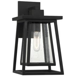 Savoy House Denver 15" High Matte Black Outdoor Wall Light