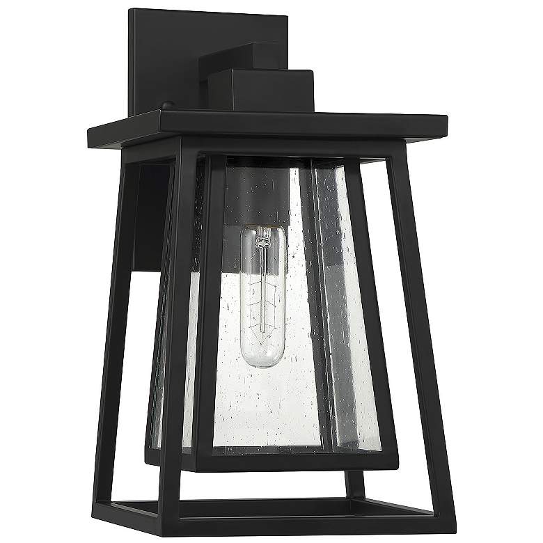 Image 2 Savoy House Denver 15" High Matte Black Outdoor Wall Light more views