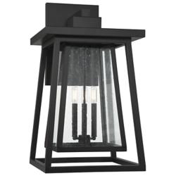 Savoy House Denver 29" High Matte Black Outdoor Wall Light