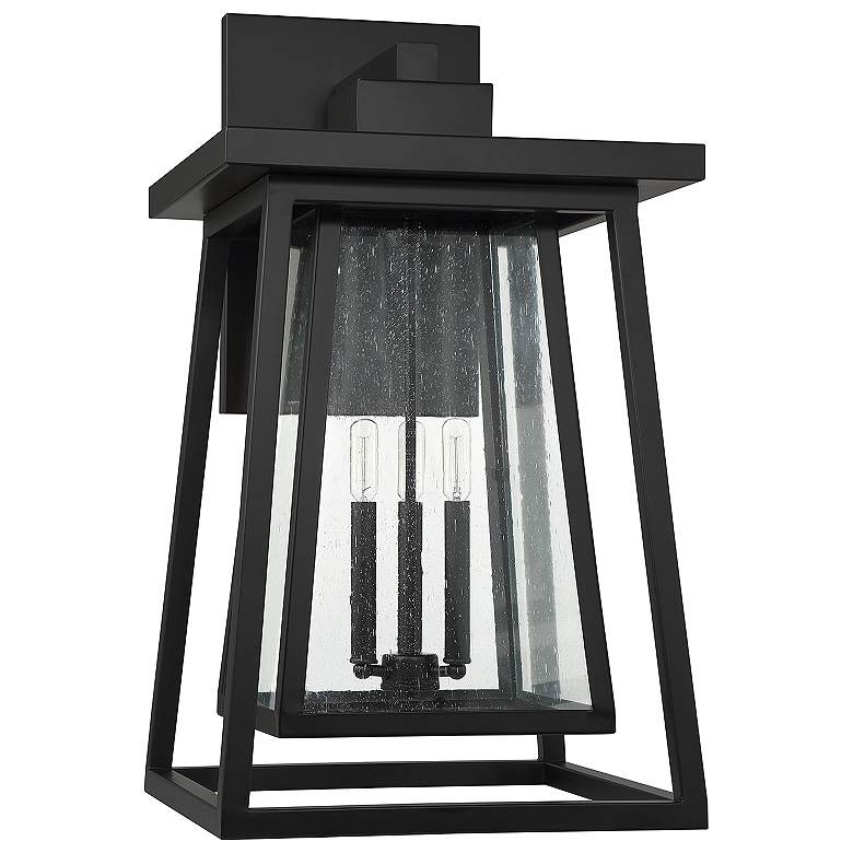 Image 2 Savoy House Denver 29" High Matte Black Outdoor Wall Light more views