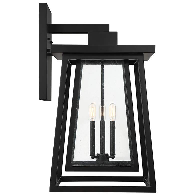 Image 5 Savoy House Denver 29" High Matte Black Outdoor Wall Light more views