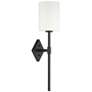 Thumbnail3 of Savoy House Destin 22" High Matte Black Wall Sconce more views