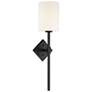Thumbnail4 of Savoy House Destin 22" High Matte Black Wall Sconce more views