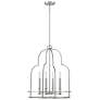 Thumbnail2 of Savoy House Diplomat 20" Wide Satin Nickel 4-Light Pendant more views