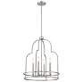 Thumbnail3 of Savoy House Diplomat 20" Wide Satin Nickel 4-Light Pendant more views