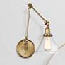2_Savoy House Drake Warm Brass Adjustable Swing Arm Wall Lamp