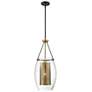 1_Savoy House Dunbar 12" Wide Warm Brass Bronze Mini Pendant