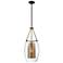 Savoy House Dunbar 12" Wide Warm Brass Bronze Mini Pendant