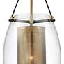 2_Savoy House Dunbar 12" Wide Warm Brass Bronze Mini Pendant more views