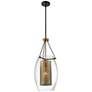4_Savoy House Dunbar 12" Wide Warm Brass Bronze Mini Pendant more views