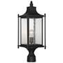 1_Savoy House Dunnmore 23 1/2" High Black Outdoor Post Light