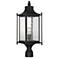 Savoy House Dunnmore 23 1/2" High Black Outdoor Post Light