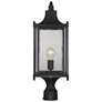 5_Savoy House Dunnmore 23 1/2" High Black Outdoor Post Light more views