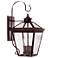 Savoy House Ellijay 19" High English Bronze 3-Light Outdoor Wall Light