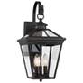 Thumbnail3 of Savoy House Ellijay 19" High English Bronze 3-Light Outdoor Wall Light more views