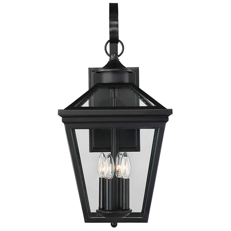 Image 2 Savoy House Ellijay 25.5" High Black 4-Light Outdoor Wall Light more views