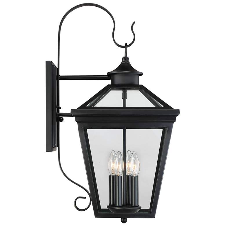 Image 3 Savoy House Ellijay 25.5" High Black 4-Light Outdoor Wall Light more views