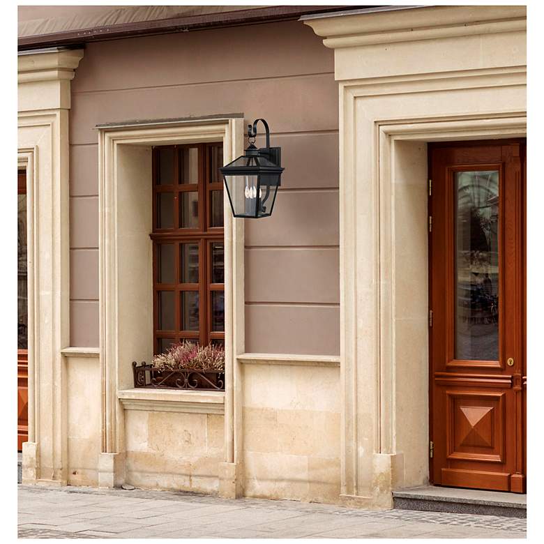 Image 4 Savoy House Ellijay 25.5" High Black 4-Light Outdoor Wall Light more views