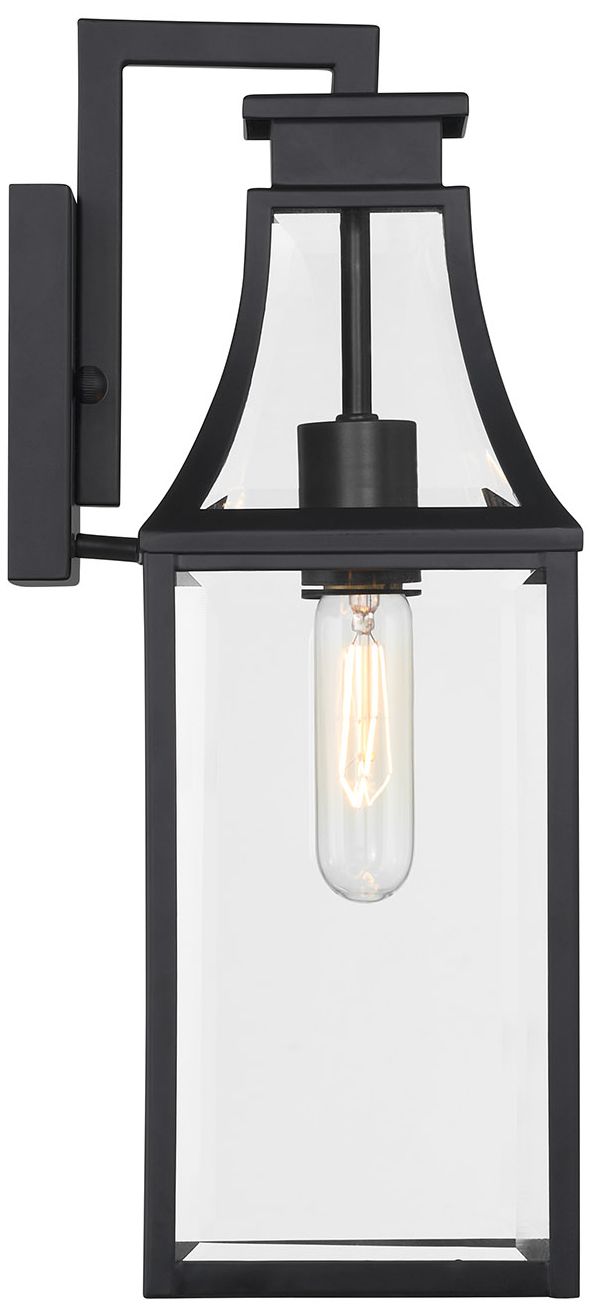 Image 5 Savoy House Emery 16" High Matte Black Outdoor Wall Light more views