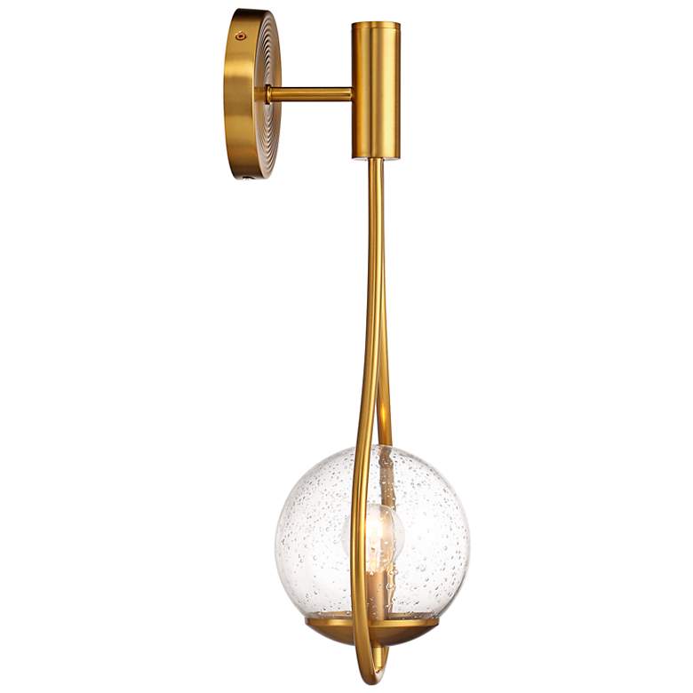 Image 4 Savoy House Encino 20" High Warm Brass Wall Sconce more views