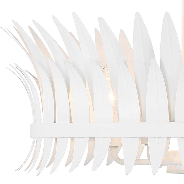 Image 2 Savoy House Ensley 20"W Bisque White 4-Light Ceiling Light more views