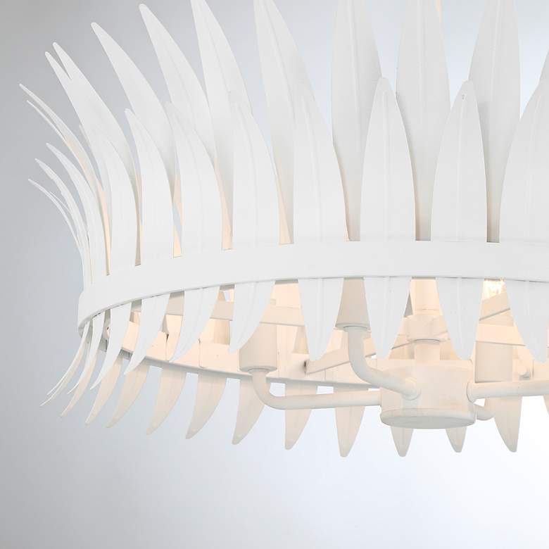 Image 3 Savoy House Ensley 20"W Bisque White 4-Light Ceiling Light more views