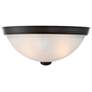 1_Savoy House Essentials 11" Wide English Bronze 2-Light Ceiling Light